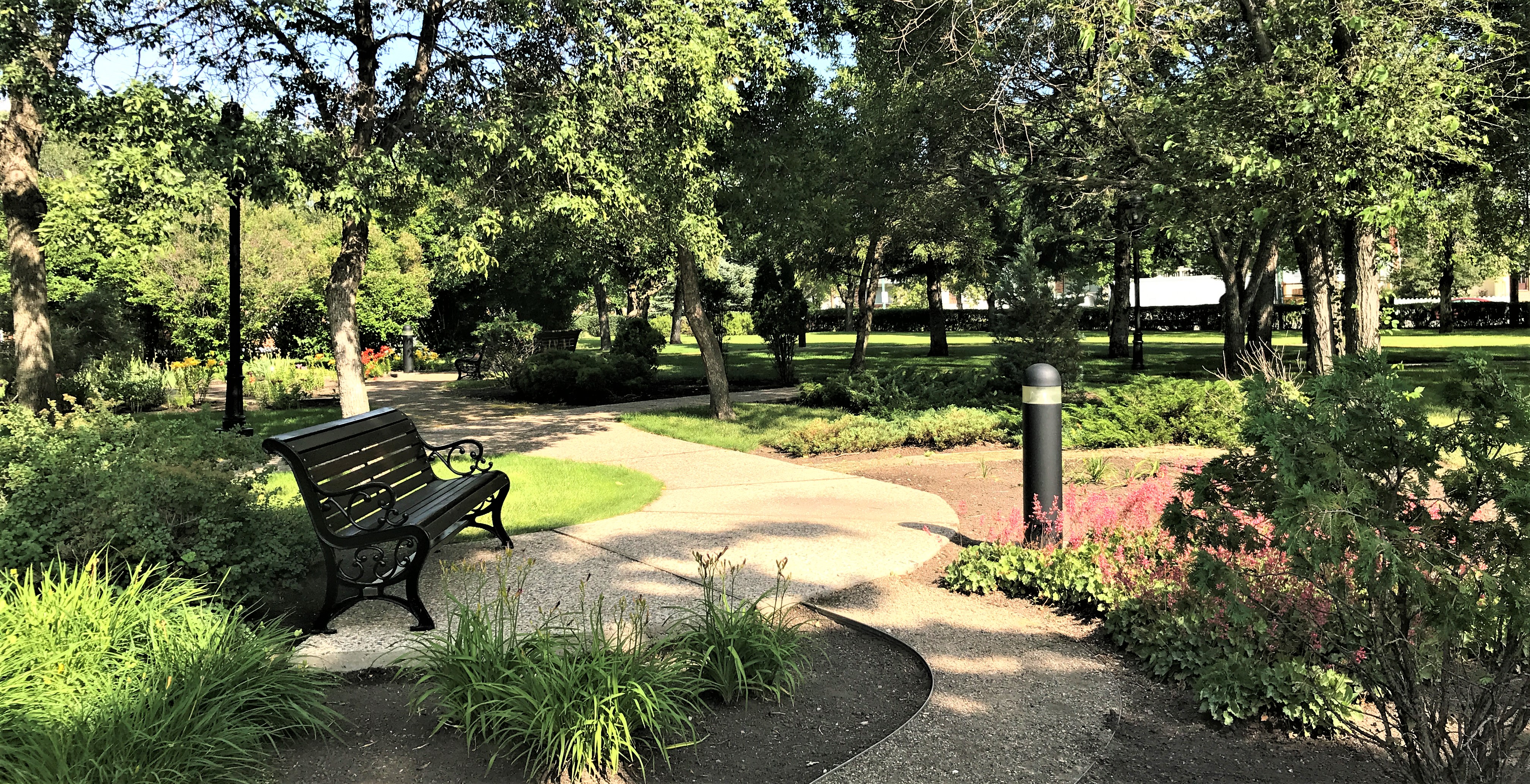 Bench at Government House