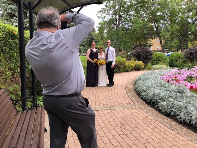 Wedding Photo Shoot in the Government House SK gardens.