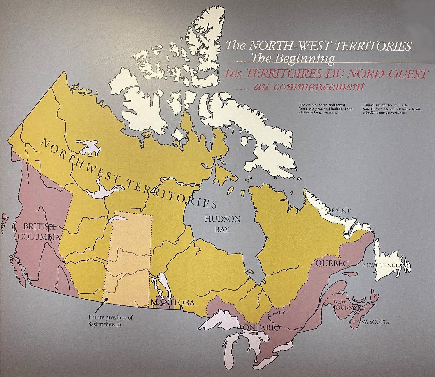 Map of Canada 1891