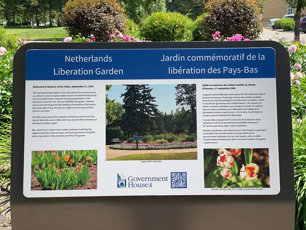 Liberation Garden Interpretive Panel